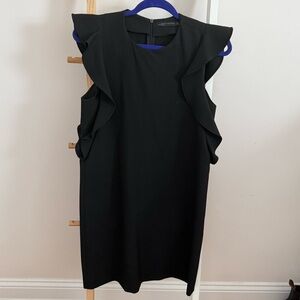 Zara Black Sheath Mini Dress